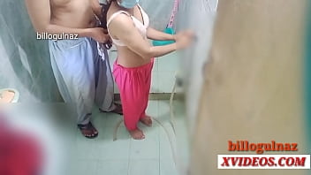 Indian bathroom sex with girlfriend
