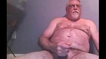 Hot grandpa showing his sexy body